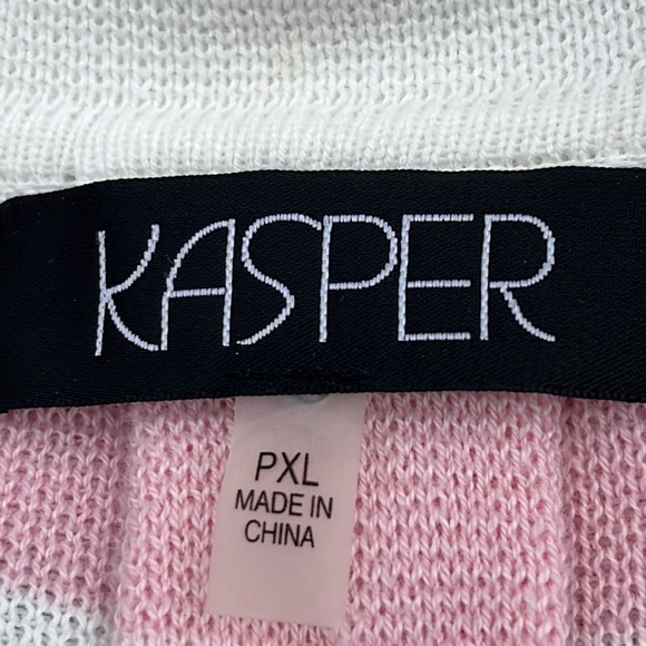 Kasper cotton open front cardigan PXL - Picture 5 of 8